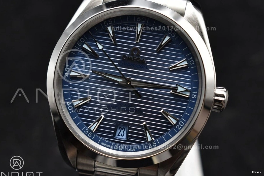 1:1 Aqua 41mm Blue Terra Clone Edition on Super Bracelet Stainless Dial A8900 VSF Summer Best 0201